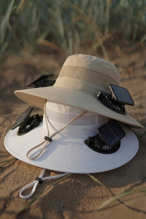 Solar Fan Hat – Portable Solar Powered Cooling Cap for Fishing, Hiking, Camping & Outdoor Sun Protection